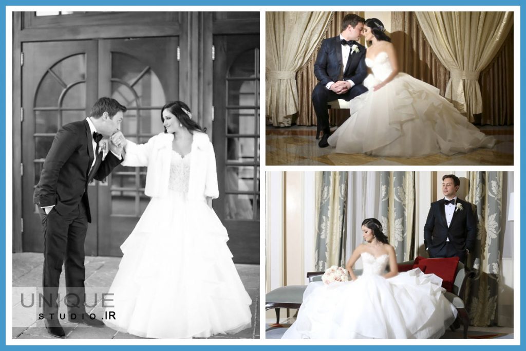 عکاسی عروسی در سه سبک مختلف