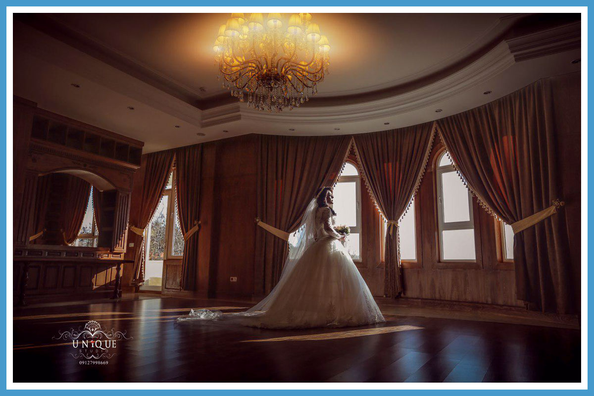 عکس آتلیه عروس در غرب تهران