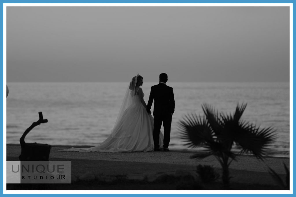 فرمالیته عروسی کنار دریا